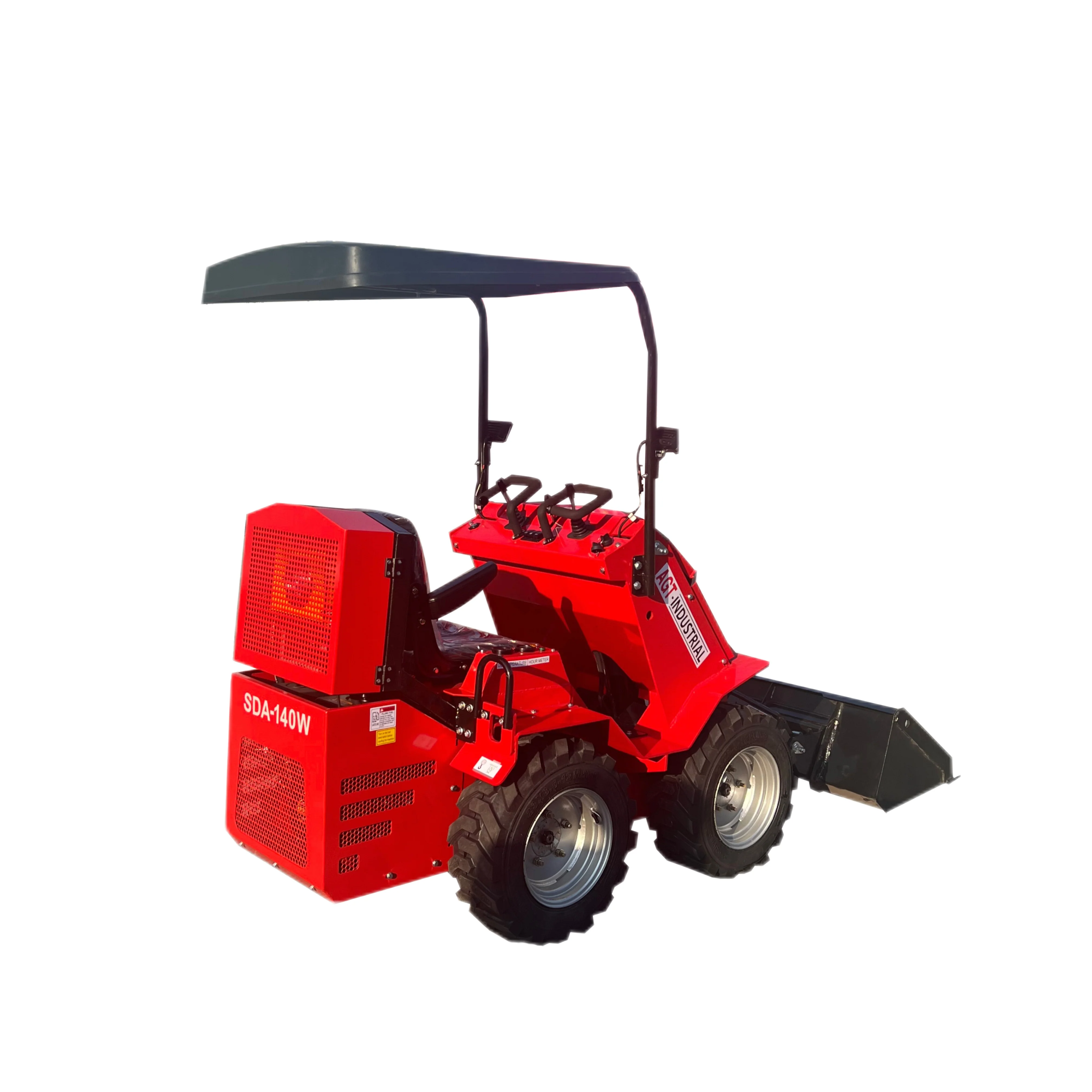 0.8 Ton, Rato Engine Mini Skid Steer | AGT-SDA-140W - Image 4