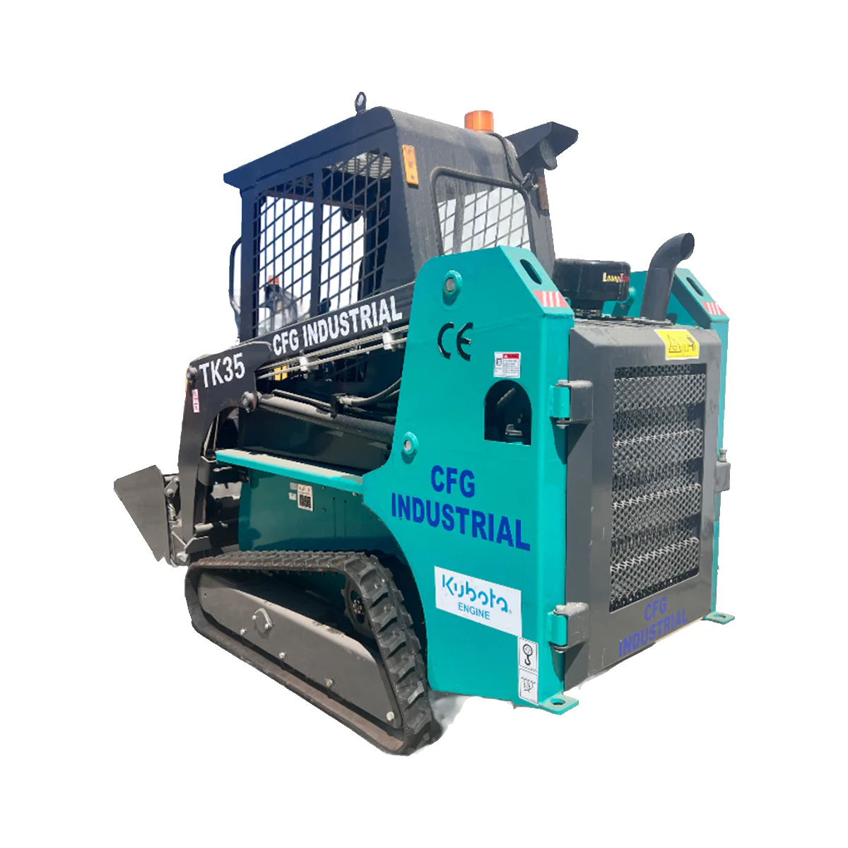 1.4 Ton, Open Cabin Skid Steer W/ Kubota Diesel Engine | TK35 - Image 3