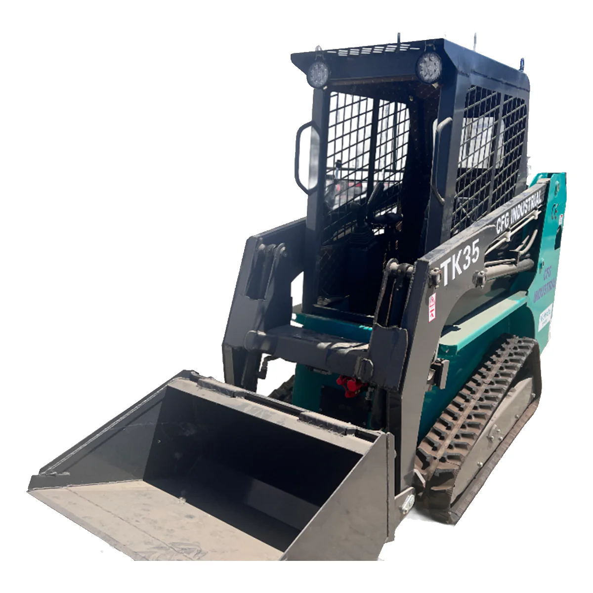 1.4 Ton, Open Cabin Skid Steer W/ Kubota Diesel Engine | TK35 - Image 6