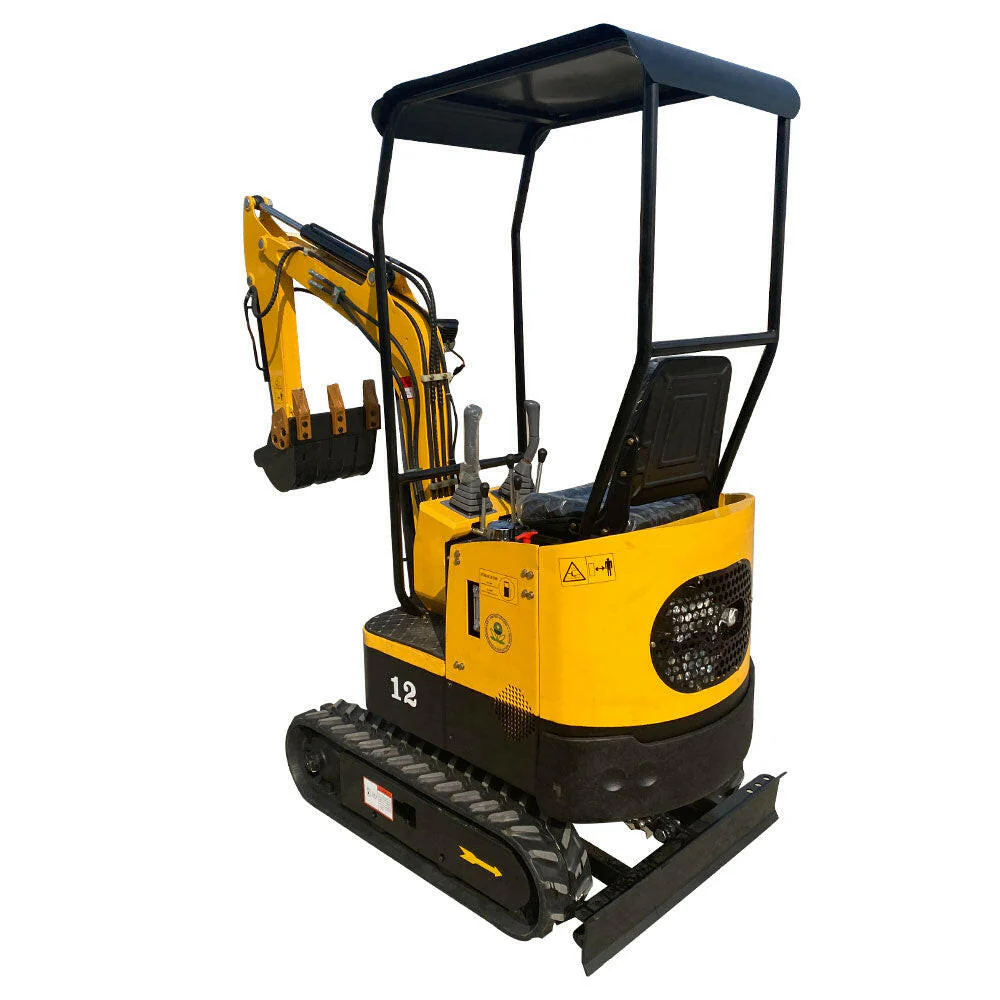 1 Ton, 13.5 HP Gasoline Engine (B&S) Mini Excavator | AGT-H12 - Image 4