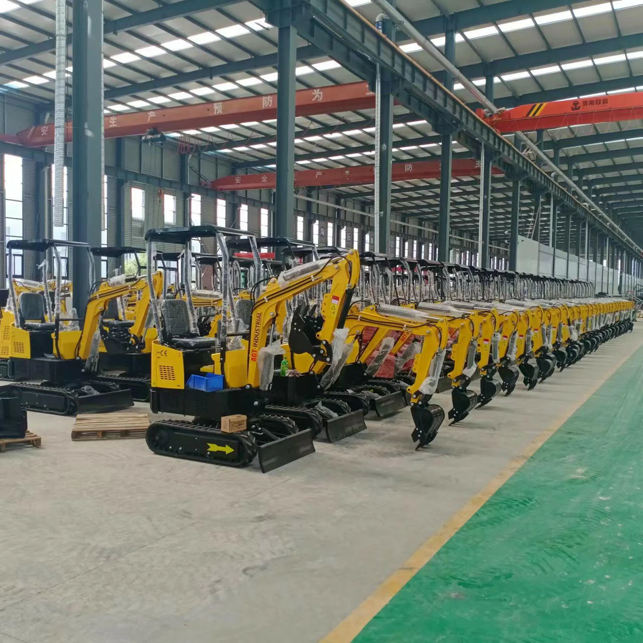 1 Ton, 13.5 HP Gasoline Engine (B&S) Mini Excavator | AGT-H12 - Image 8