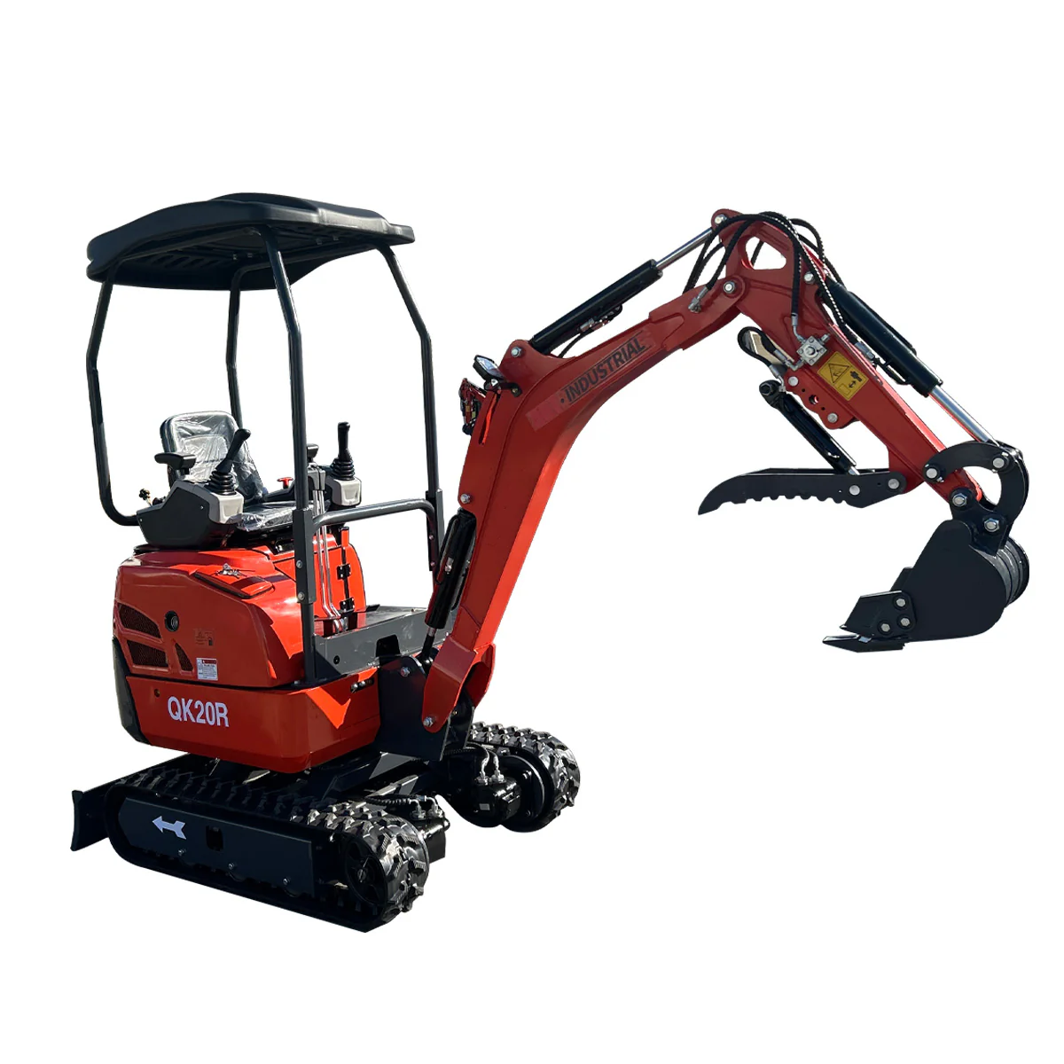 1 Ton, RATO Engine Mini Excavator | QK20R - Image 4