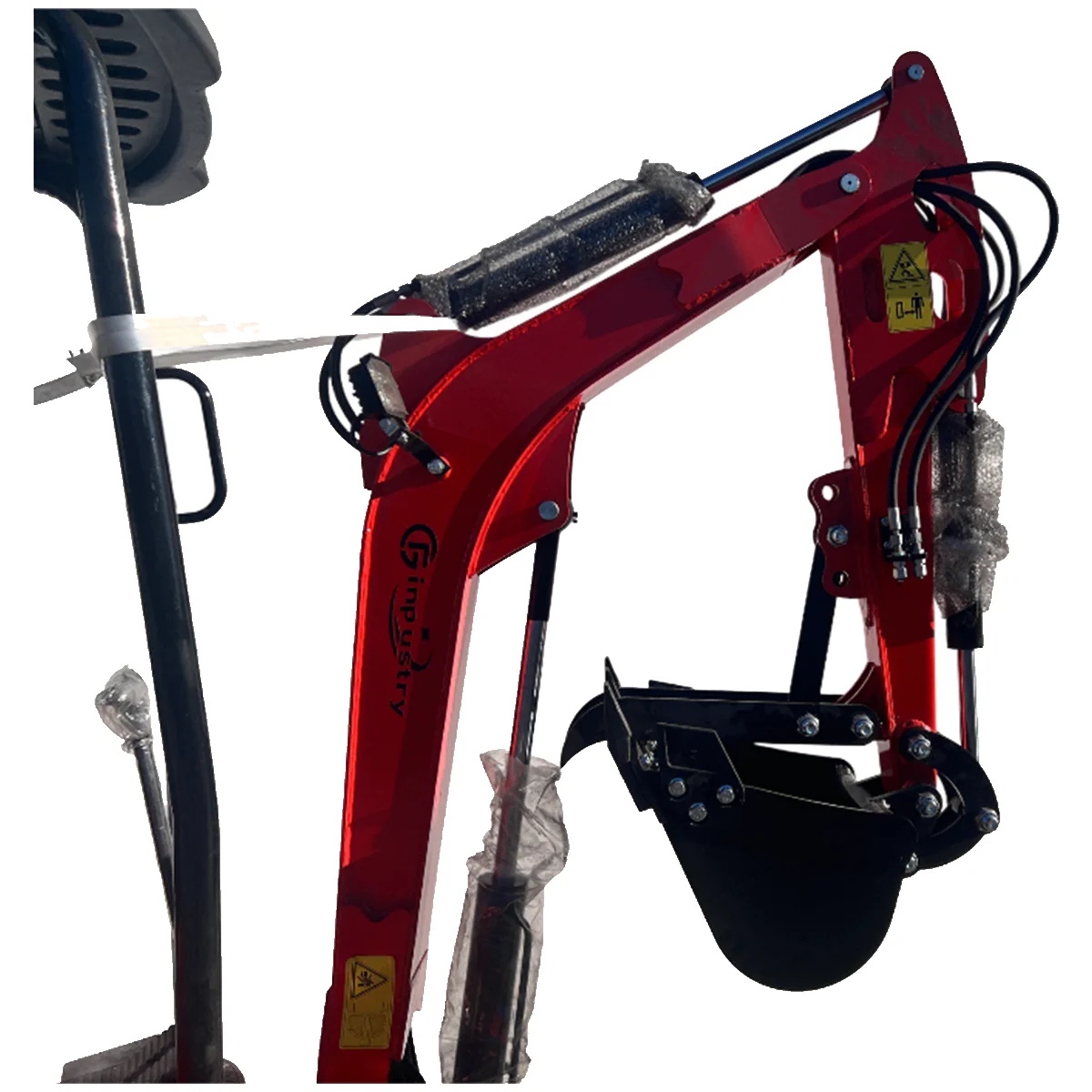 1.4 ton, Kubota Diesel Engine Mini & Small Excavator w/ Side Swing Boom | AGT-NT18 - Image 3