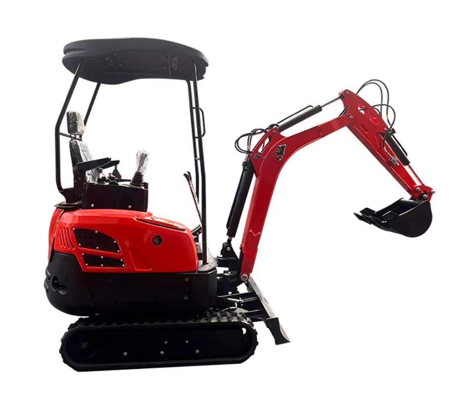 1.4 ton, Kubota Diesel Engine Mini & Small Excavator w/ Side Swing Boom | AGT-NT18 - Image 5