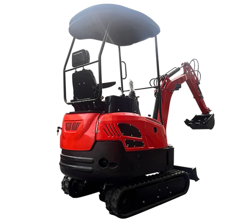 1.4 ton, Kubota Diesel Engine Mini & Small Excavator w/ Side Swing Boom | AGT-NT18 - Image 8
