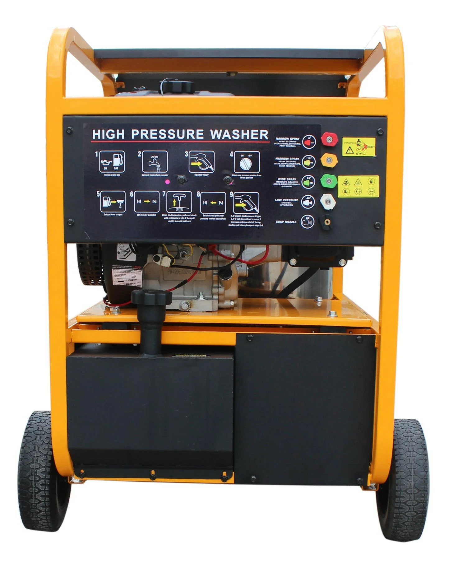 4000 PSI,13 HP, Commercial Grade Hot Pressure washer | AGT-HPW4000 - Image 6