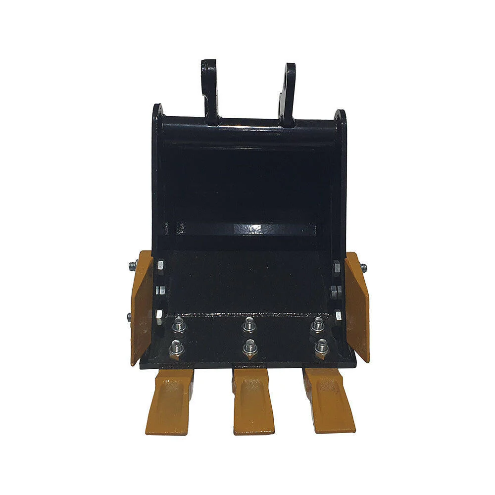 16" Bucket with teeth for AGT Mini Excavators | AGT-12EX-WD16 - Image 5
