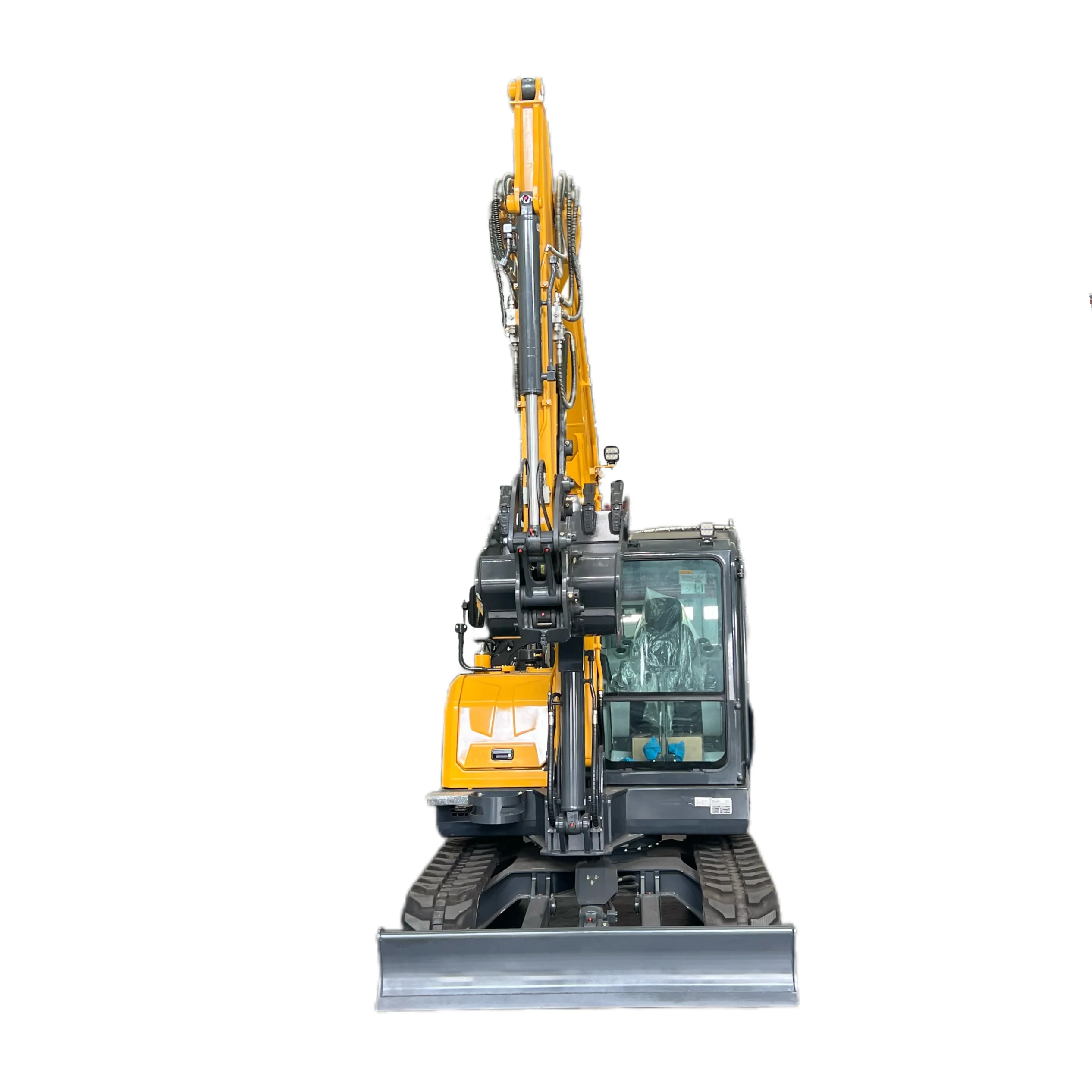 6 Ton Kubota Diesel Engine Excavator W/ Enclosed Cab & Pilot Control | STE75 - Image 4