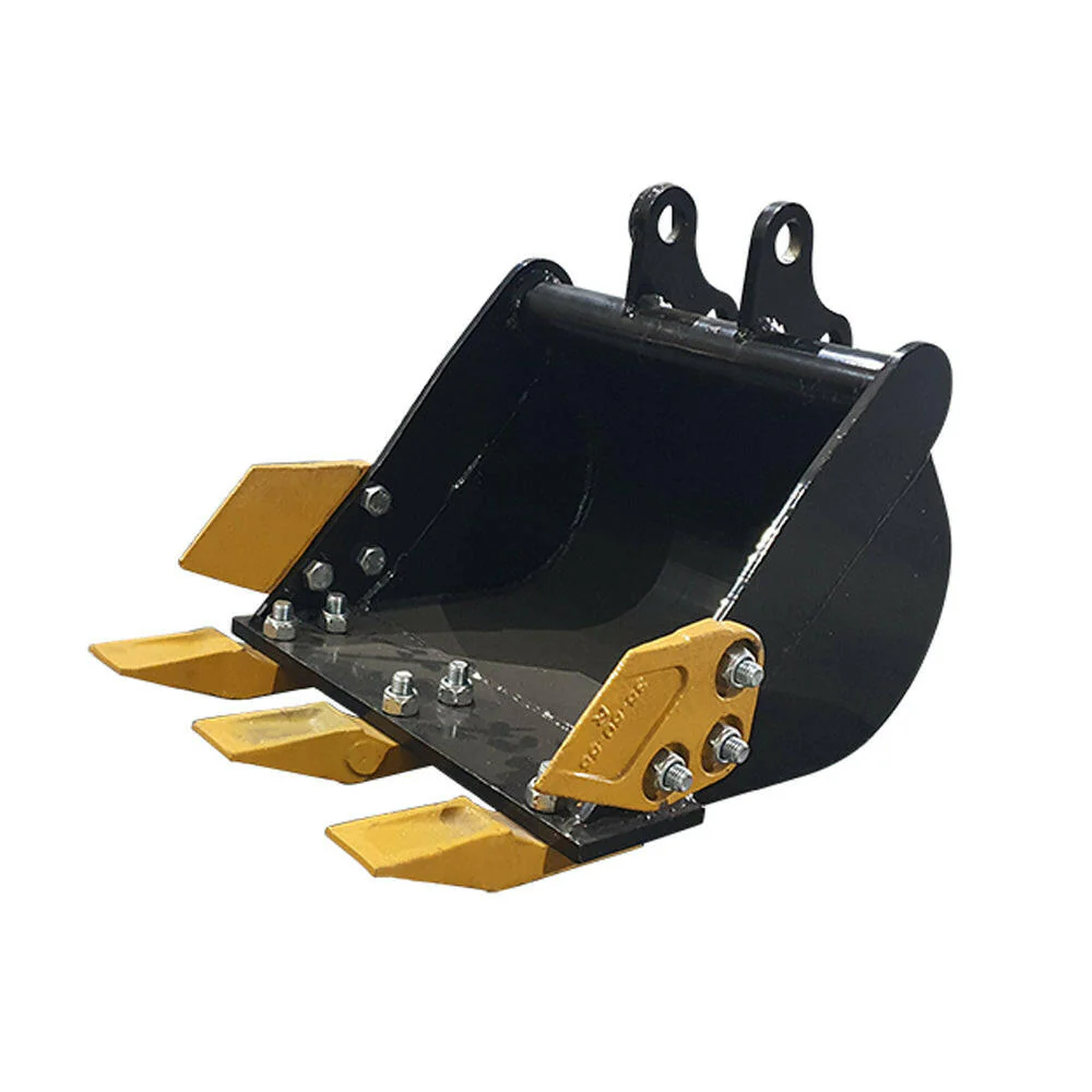 24" Bucket With Teeth For 1 Ton 2 Ton Mini Excavator | AGT-12EX-WD24 - Image 4
