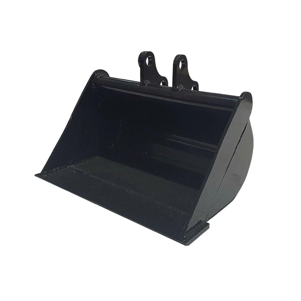 24" Toothless Bucket for 1-Ton 2-Ton Mini Excavator without teeth | AGT-12EX-WD24B - Image 3