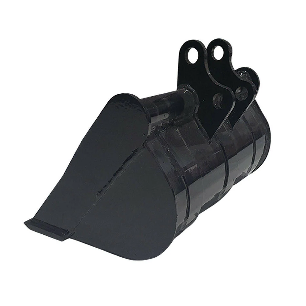 24" Toothless Bucket for 1-Ton 2-Ton Mini Excavator without teeth | AGT-12EX-WD24B - Image 5
