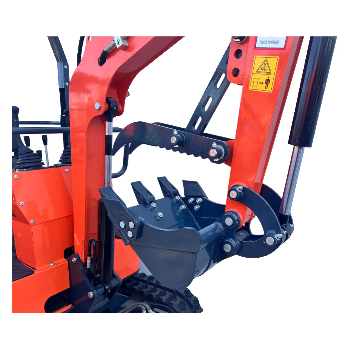 1 Ton, B&S Engine Mini Excavator | AGT-L12 - Image 4