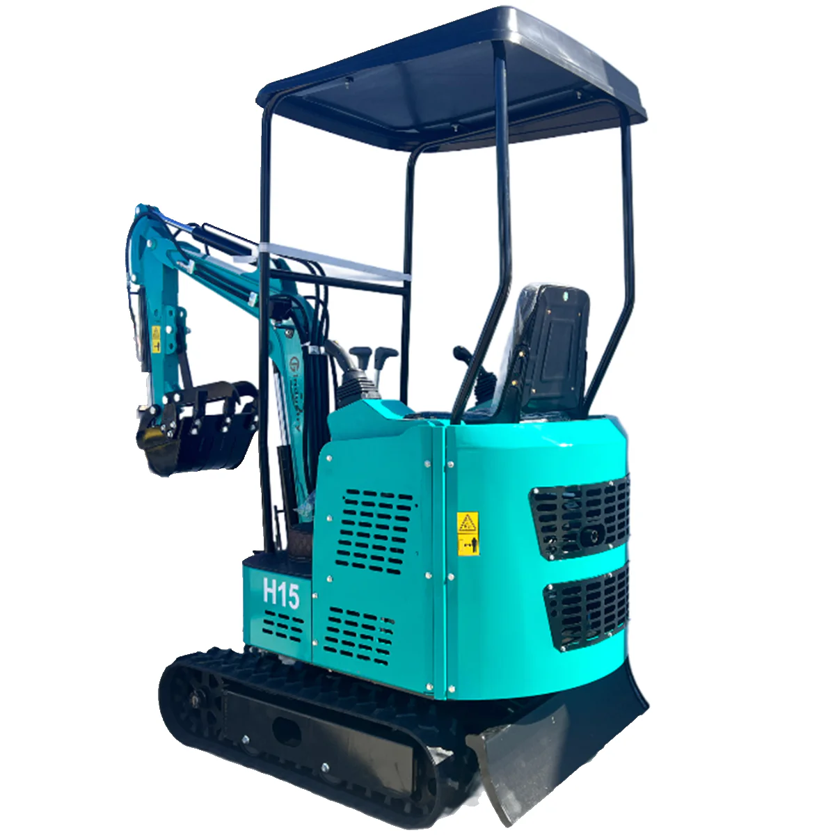 1 ton, 13.5HP RATO Mini Excavator w/ pilot control system | AGT-H15R - Image 3