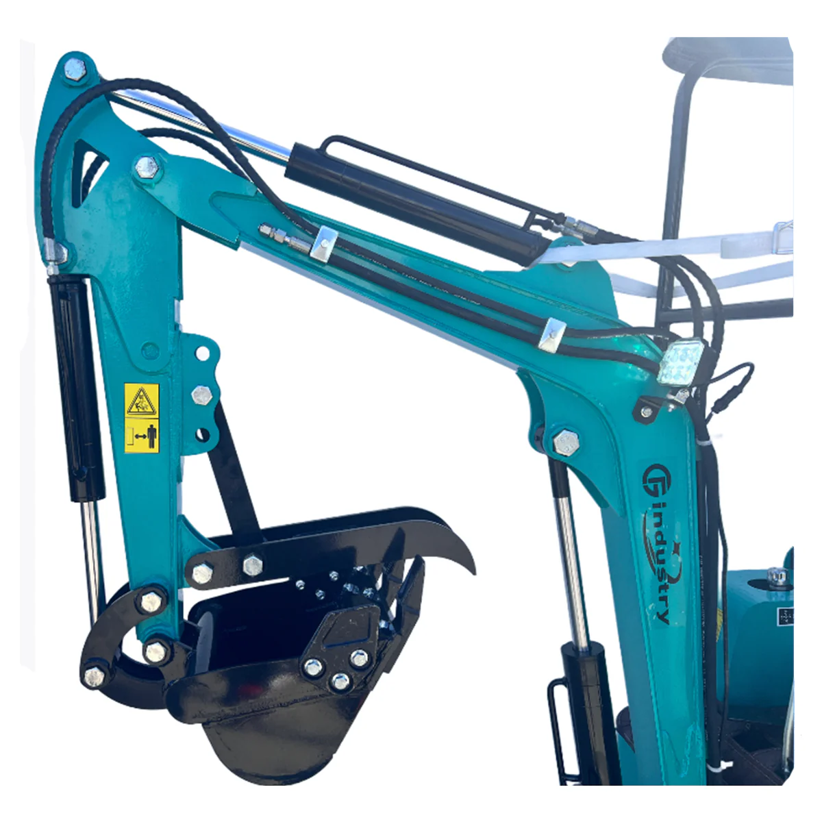 1 ton, 13.5HP RATO Mini Excavator w/ pilot control system | AGT-H15R - Image 7
