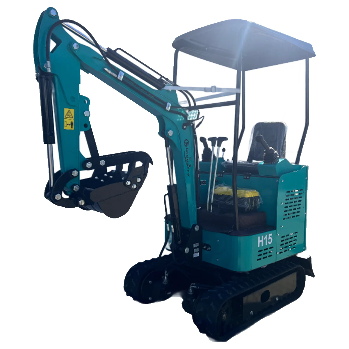 1 ton, 13.5HP RATO Mini Excavator w/ pilot control system | AGT-H15R - Image 9