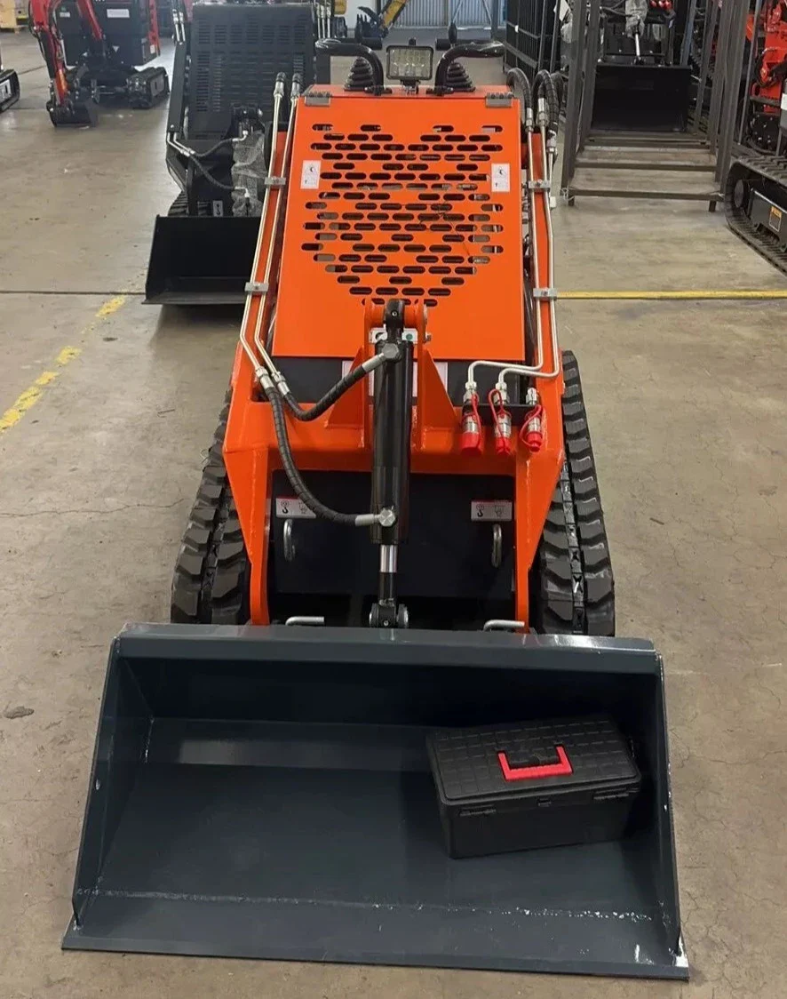 0.75 Ton, Stand-On Skid Steer Track Loader Crawler | AGT-YSRT14 - Image 3