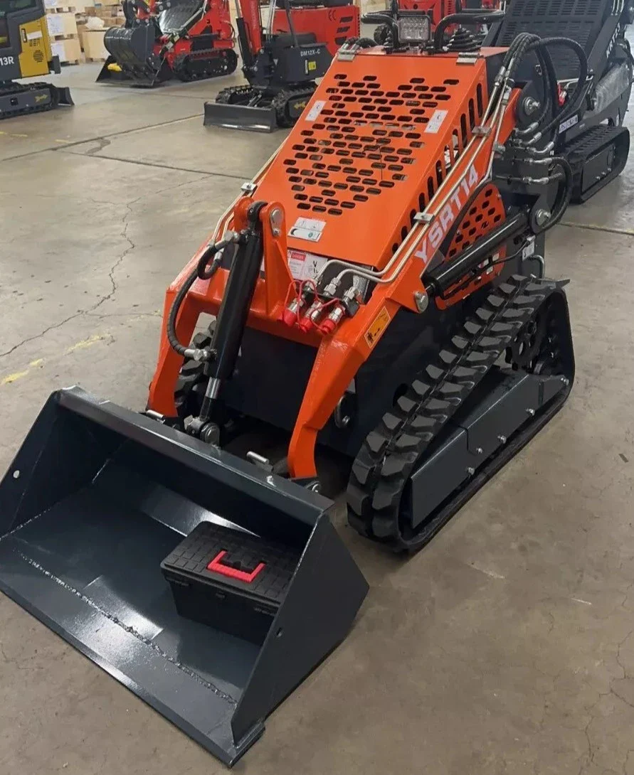 0.75 Ton, Stand-On Skid Steer Track Loader Crawler | AGT-YSRT14 - Image 4