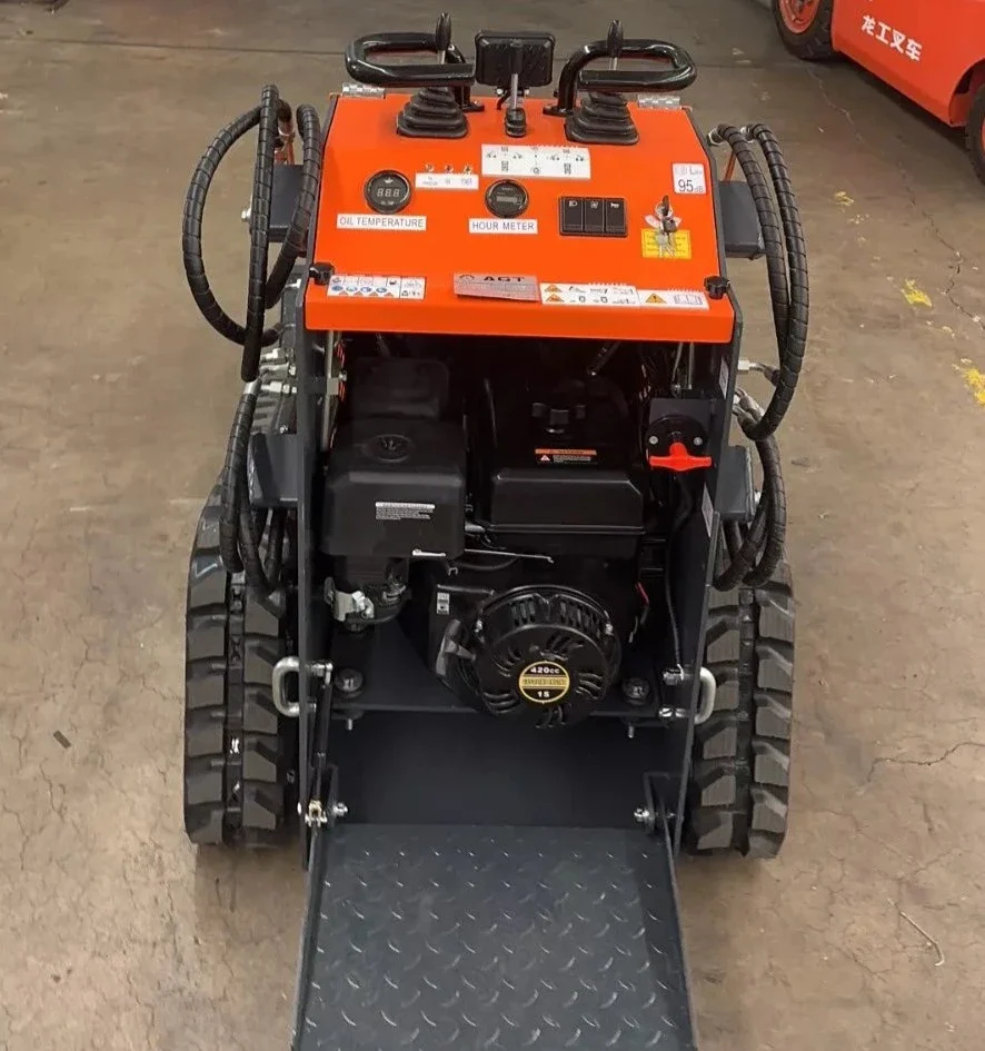 0.75 Ton, Stand-On Skid Steer Track Loader Crawler | AGT-YSRT14 - Image 5