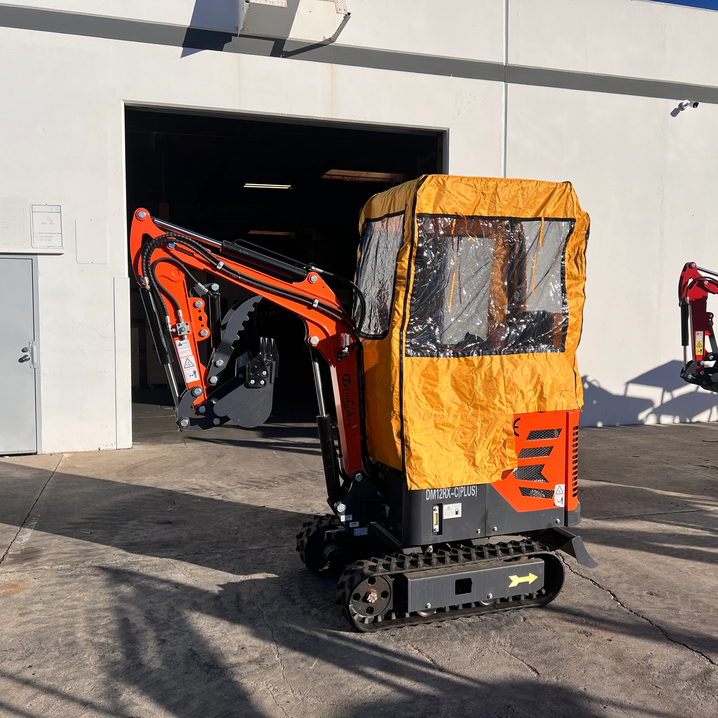 All Weather Protective Cover X Temporary Cab for DM12RX-C(PLUS) | CY-DM12RX-CPLUS - Image 2