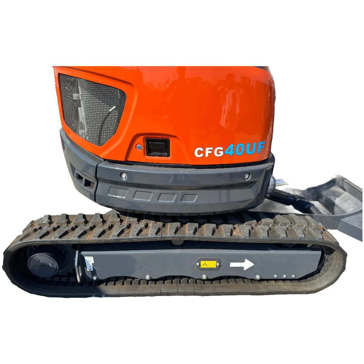 4 Ton, Kubota Diesel Engine Mini Excavator w/ Hydraulic Thumb & A/C | CFG-40UF - Image 6