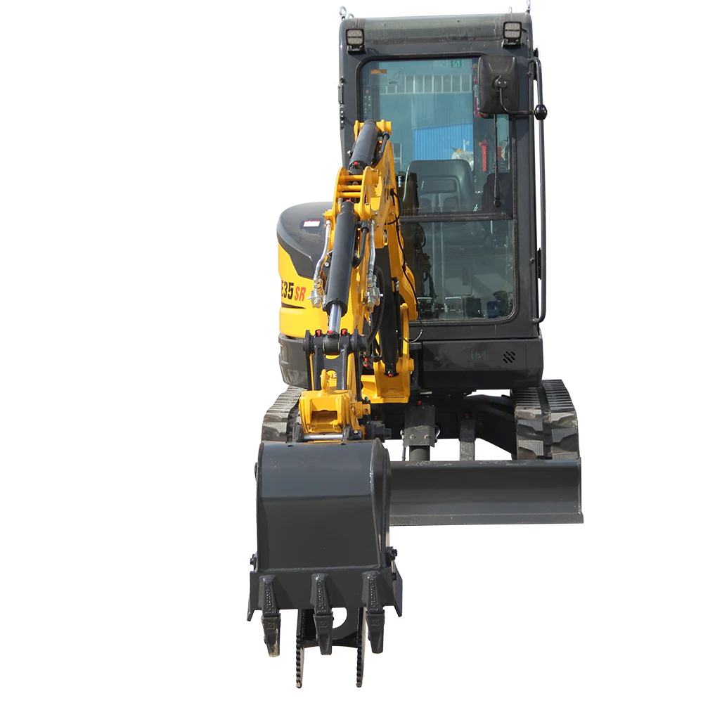 2.8 Ton, Yanmar Diesel Engine Mini Excavator w/ Hydraulic Thumb | CFG-STE35SR - Image 3