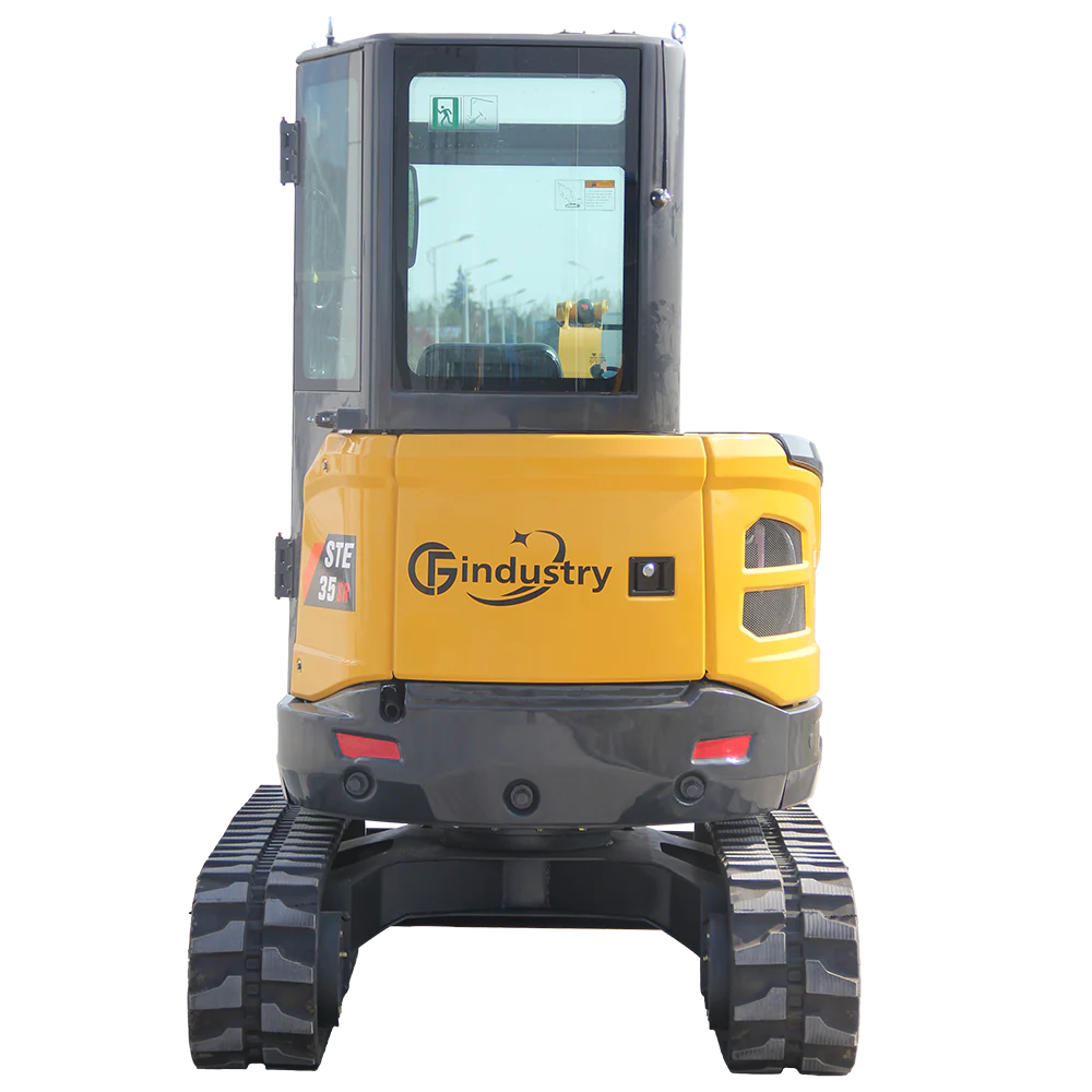 2.8 Ton, Yanmar Diesel Engine Mini Excavator w/ Hydraulic Thumb | CFG-STE35SR - Image 4