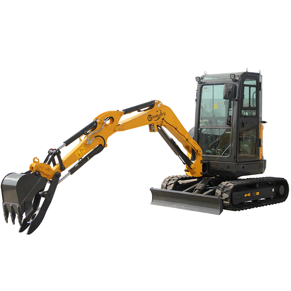 2.8 Ton, Yanmar Diesel Engine Mini Excavator w/ Hydraulic Thumb | CFG-STE35SR - Image 6