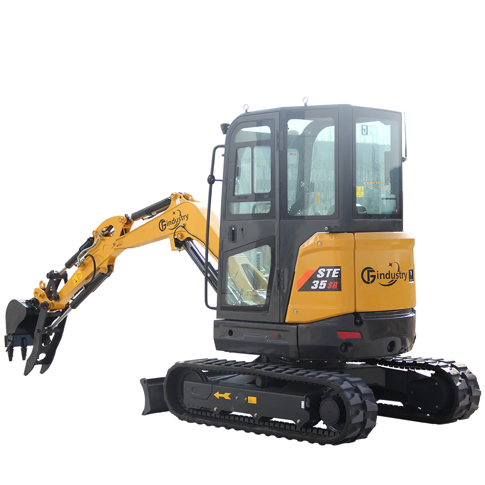 2.8 Ton, Yanmar Diesel Engine Mini Excavator w/ Hydraulic Thumb | CFG-STE35SR - Image 9
