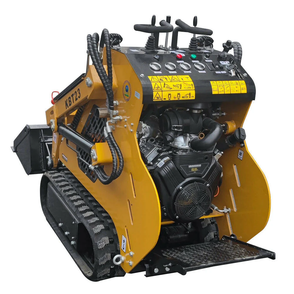 1 Ton, Mini Stand On Skid Steer Track Loader | CFG-KBT23 - Image 5