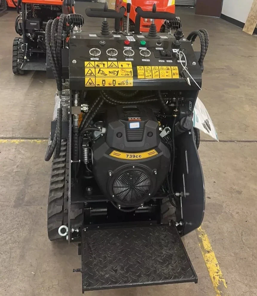 1 Ton, Mini Stand on Skid Loader Mini Crawler | CFG-KRT23 - Image 3