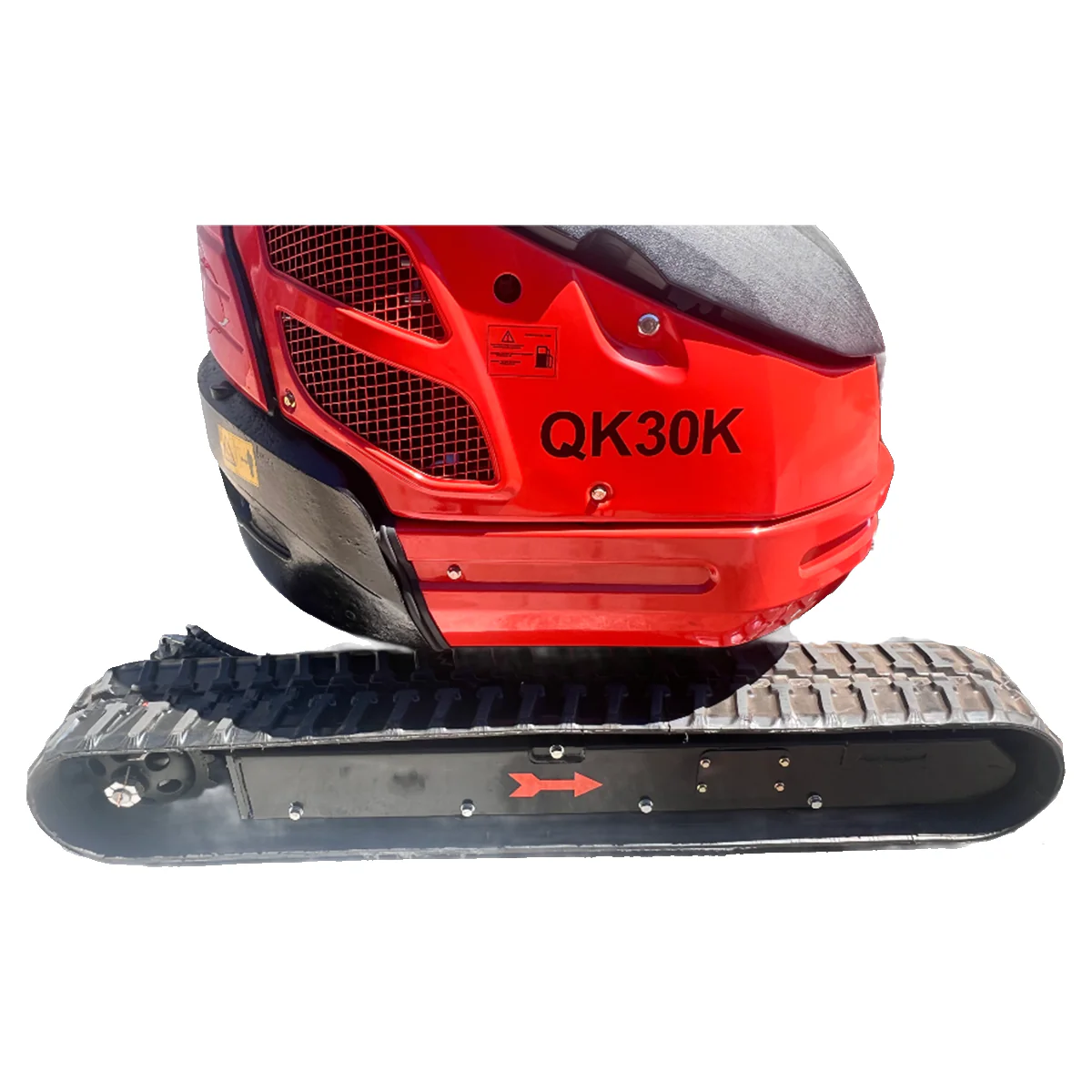 2.8 Ton Kubota Diesel Engine Mini Excavator W/ Enclosed Cab | QK30K - Image 3