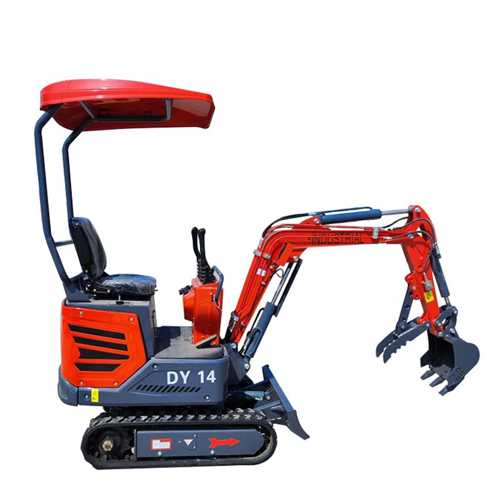 1.4 Ton Mini Excavator, Gasoline Engine (B&S), Gas w/ Upgraded Hydraulic System | AGT-DY14 - Image 5