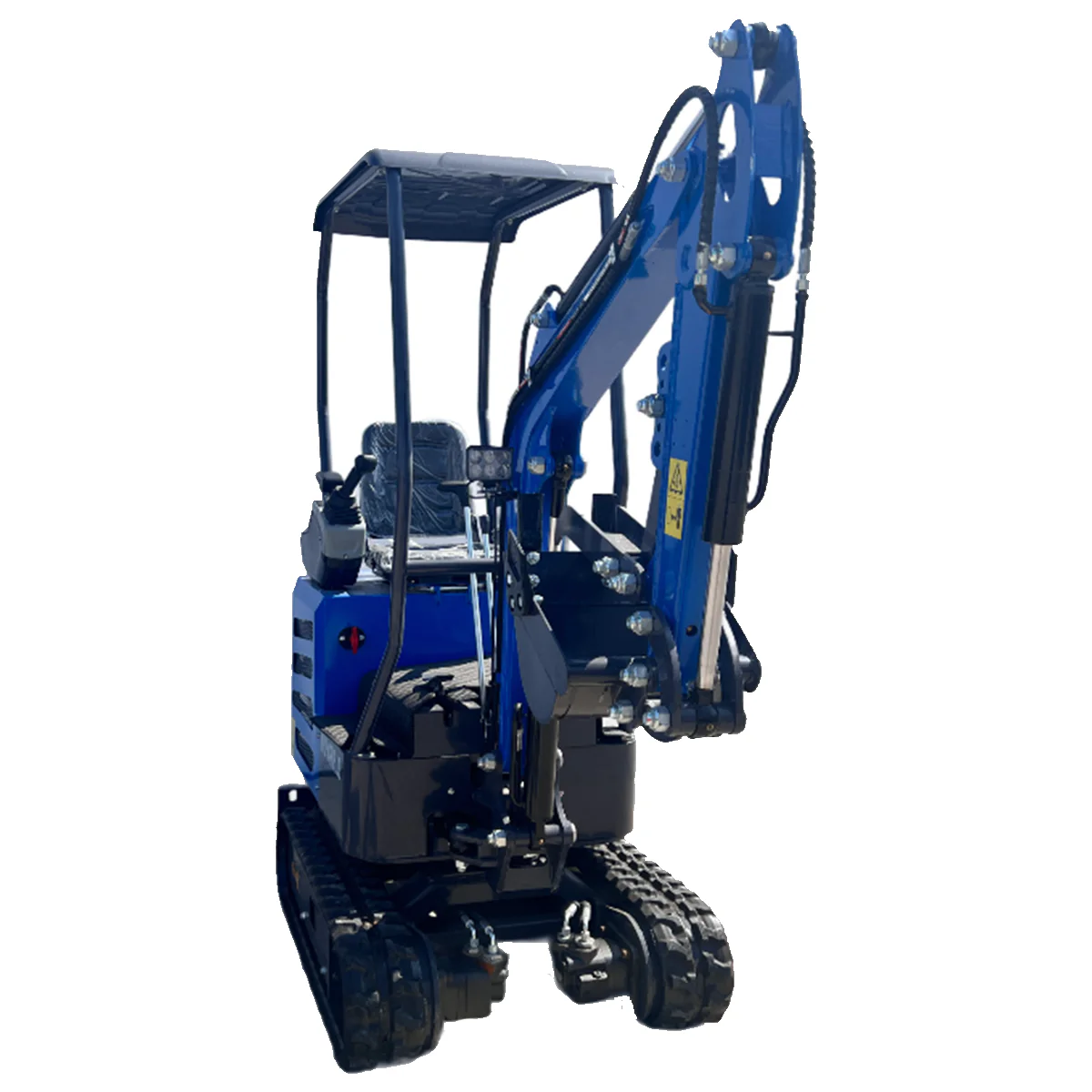 1 Ton Fuel Injected Engine Mini Excavator w/ Side Swing Boom and Pilot Control | MX12-CRPLUS - Image 5