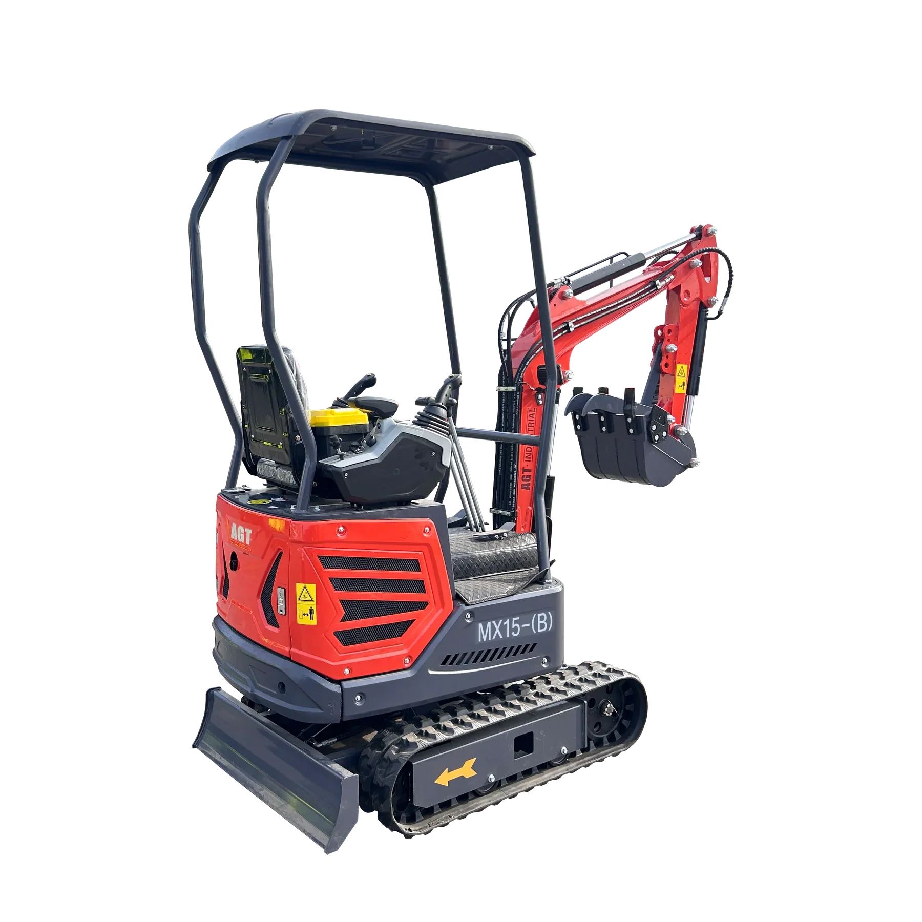 1 Ton, B&S Engine Mini Excavator w/ Pilot Control | MX15-B - Image 4