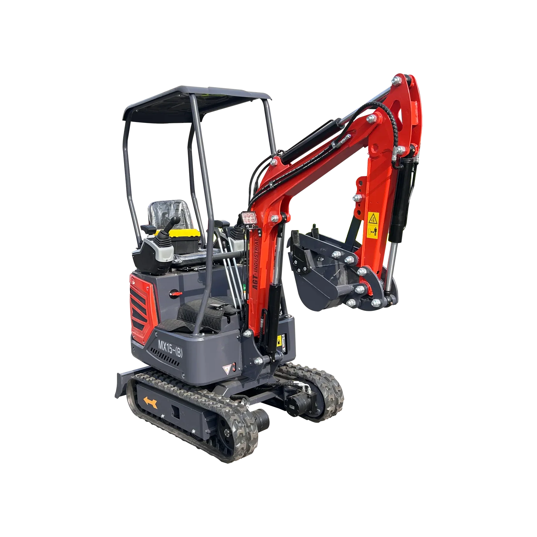 1 Ton, B&S Engine Mini Excavator w/ Pilot Control | MX15-B - Image 5