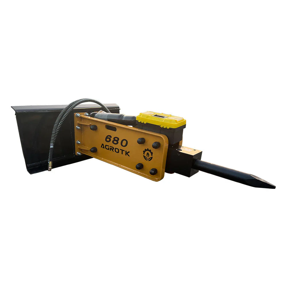 Skid Steer 680 Hydraulic Concrete Breaker | AGT-SSHH-680A - Image 2