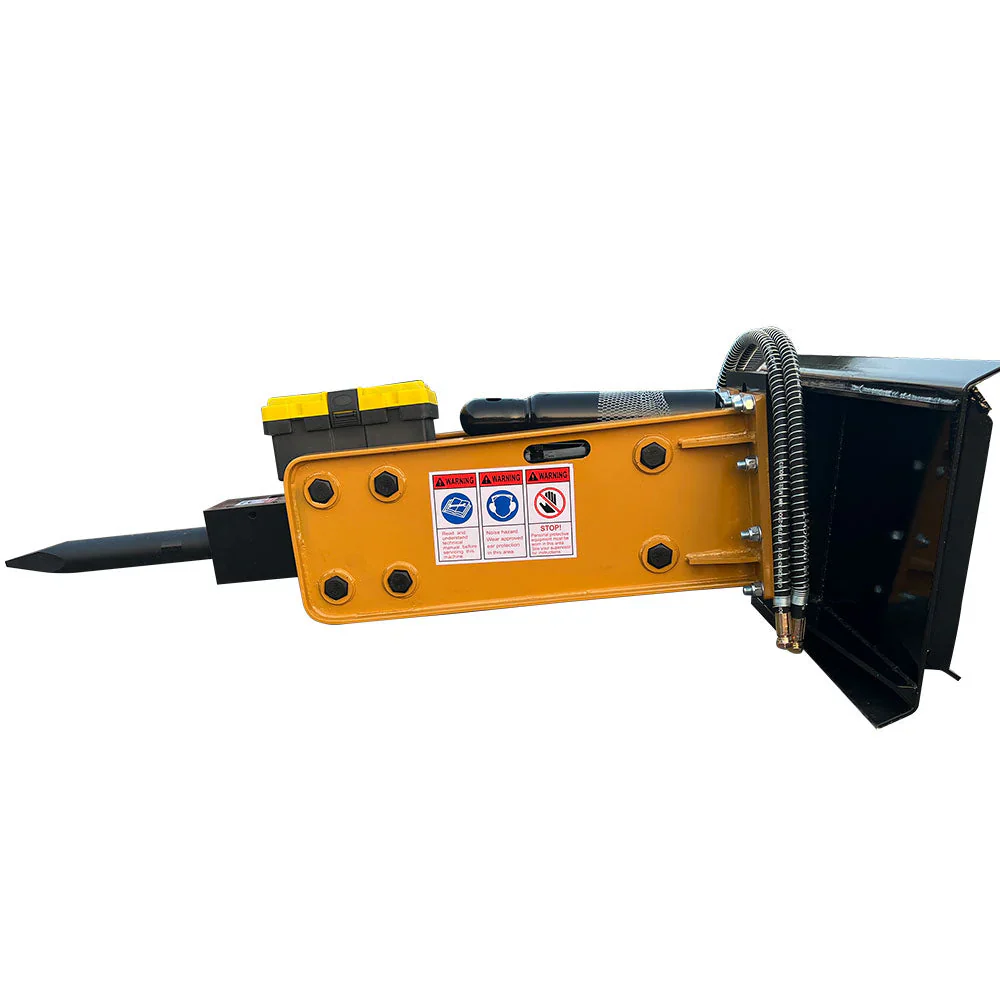 Skid Steer 680 Hydraulic Concrete Breaker | AGT-SSHH-680A - Image 3