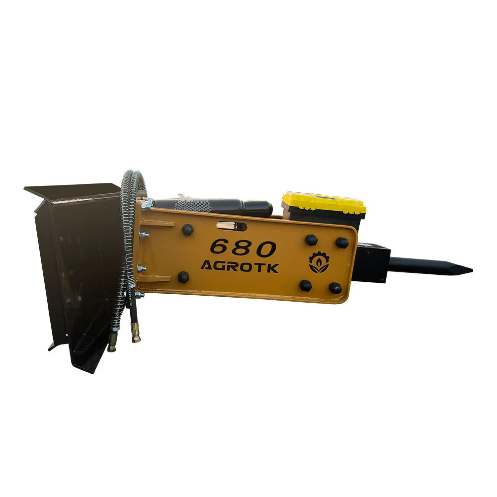 Skid Steer 680 Hydraulic Concrete Breaker | AGT-SSHH-680A - Image 4