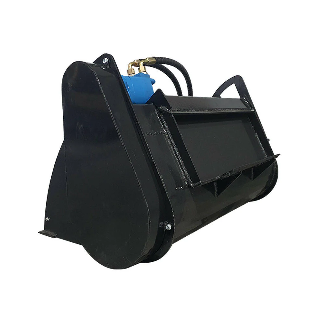 40" Concrete Cement Mixer Bucket Attachment for Mini Skid Steer | AGT-M-BKM - Image 4