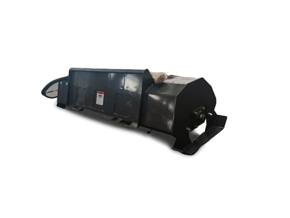 72" Skid Steer Hydraulic Tiller, 32Pcs Blade | AGT-ECSSTR072 - Image 5