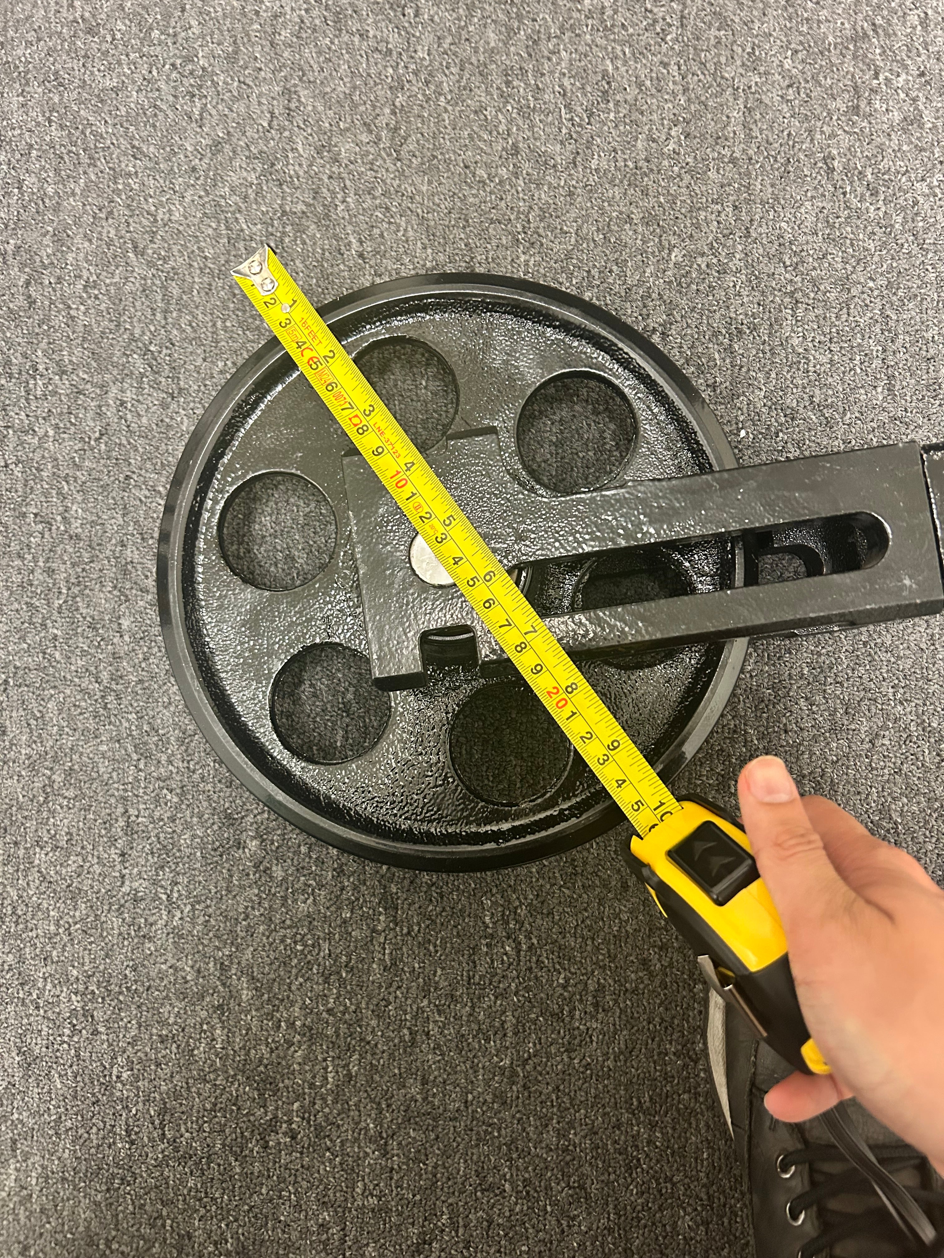 Mini Excavator Track Idler Wheel Assembly | ISDZJL-H12 - Image 3