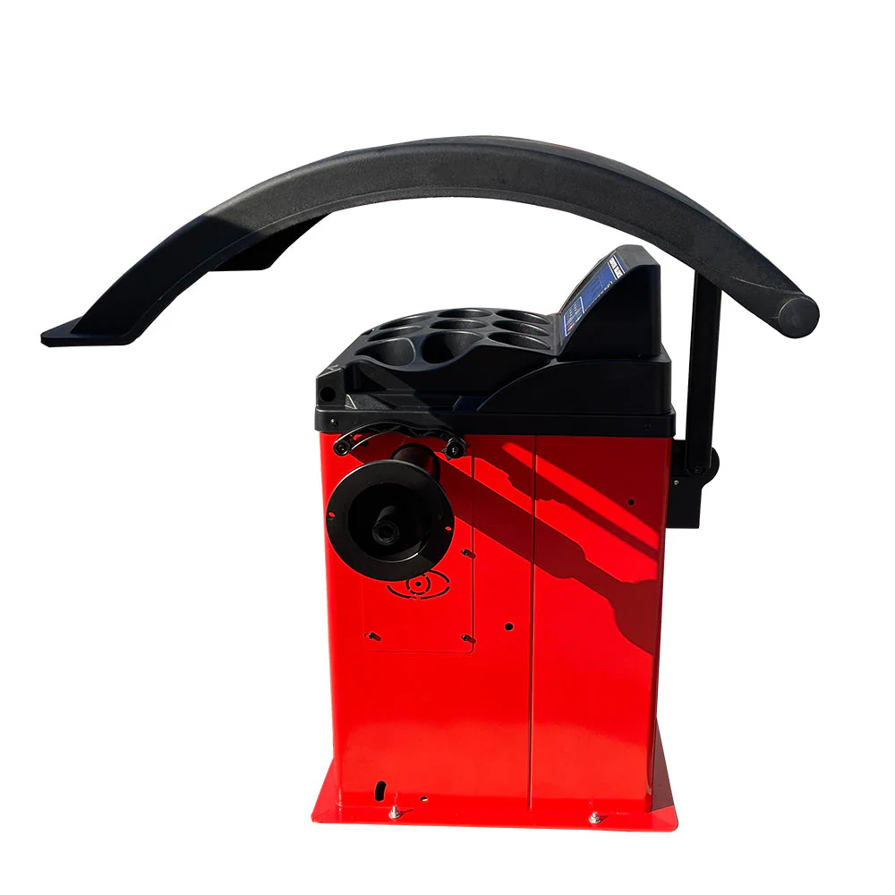 Wheel Balancer 10''-24'' Rim Diameter, With Protection Hood | AGT-WB24 - Image 3