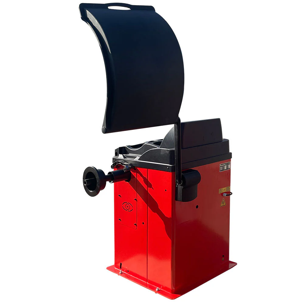 Wheel Balancer 10''-24'' Rim Diameter, With Protection Hood | AGT-WB24 - Image 4