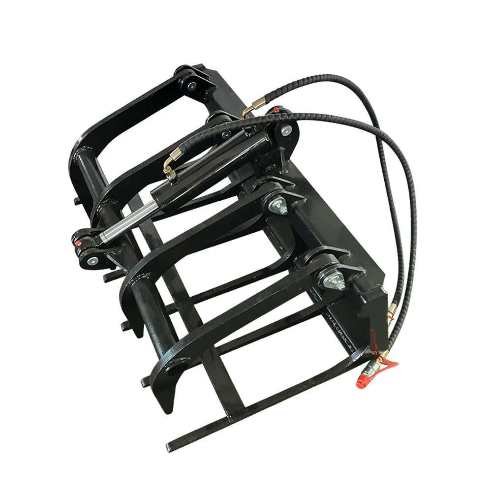 39" Hydrualic Grapple Mini Skid Steer Wood Grabber | AGT-M-HGB - Image 3