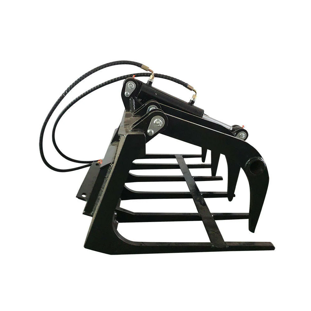 39" Hydrualic Grapple Mini Skid Steer Wood Grabber | AGT-M-HGB - Image 5