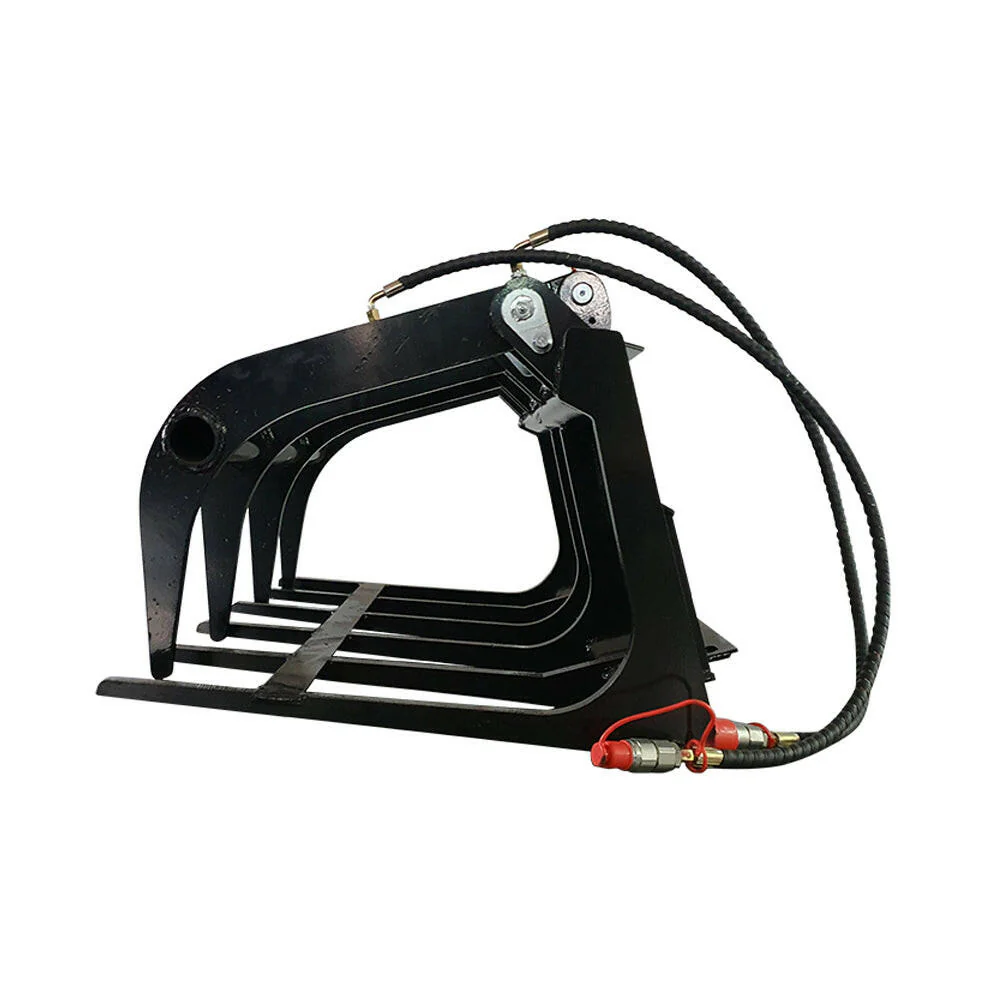 39" Hydrualic Grapple Mini Skid Steer Wood Grabber | AGT-M-HGB - Image 7