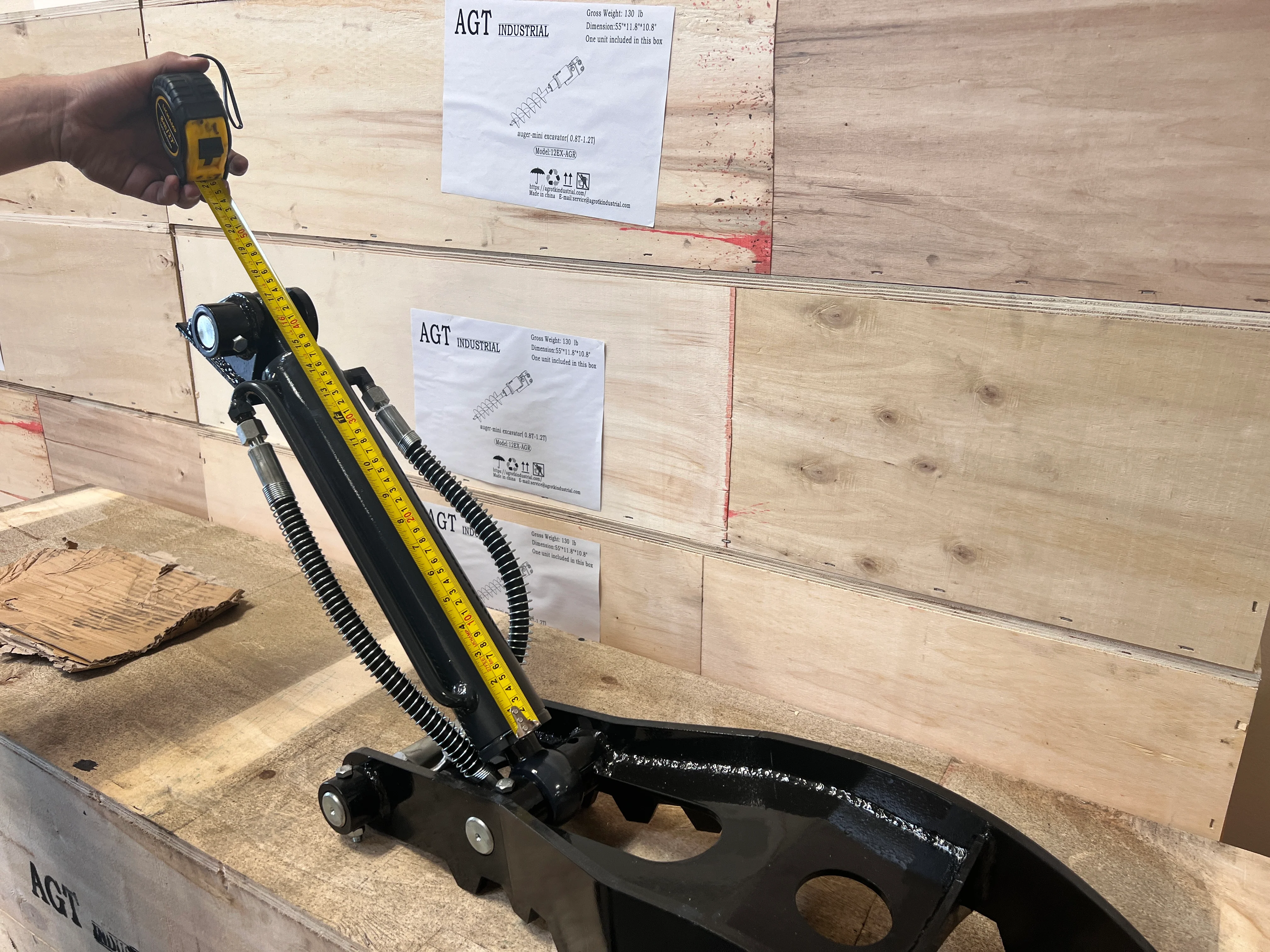 Weld-On Hydraulic Thumb for STE17SR | YYMZJ-STE25SR - Image 4