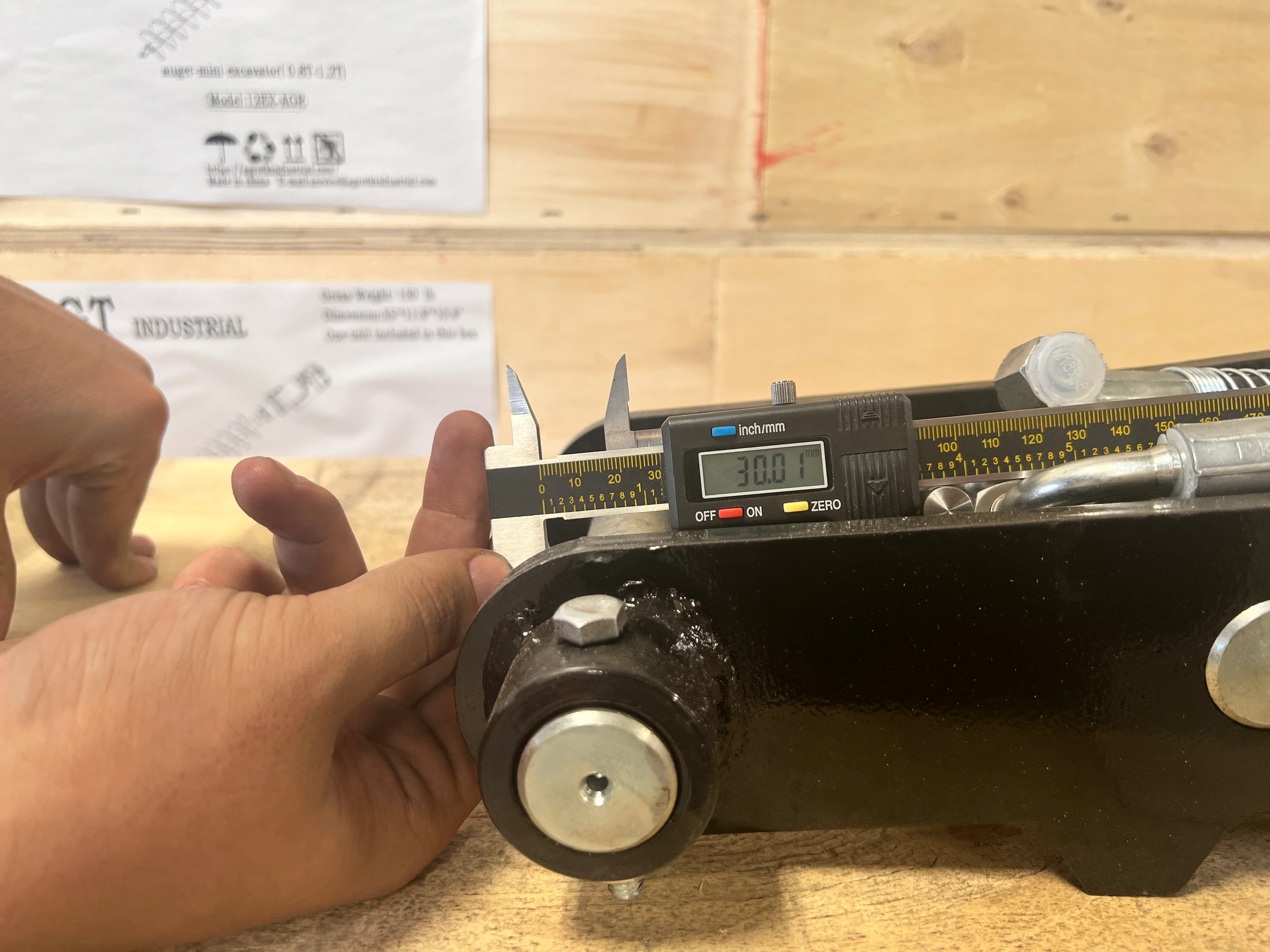 Weld-On Hydraulic Thumb for STE17SR | YYMZJ-STE25SR - Image 6