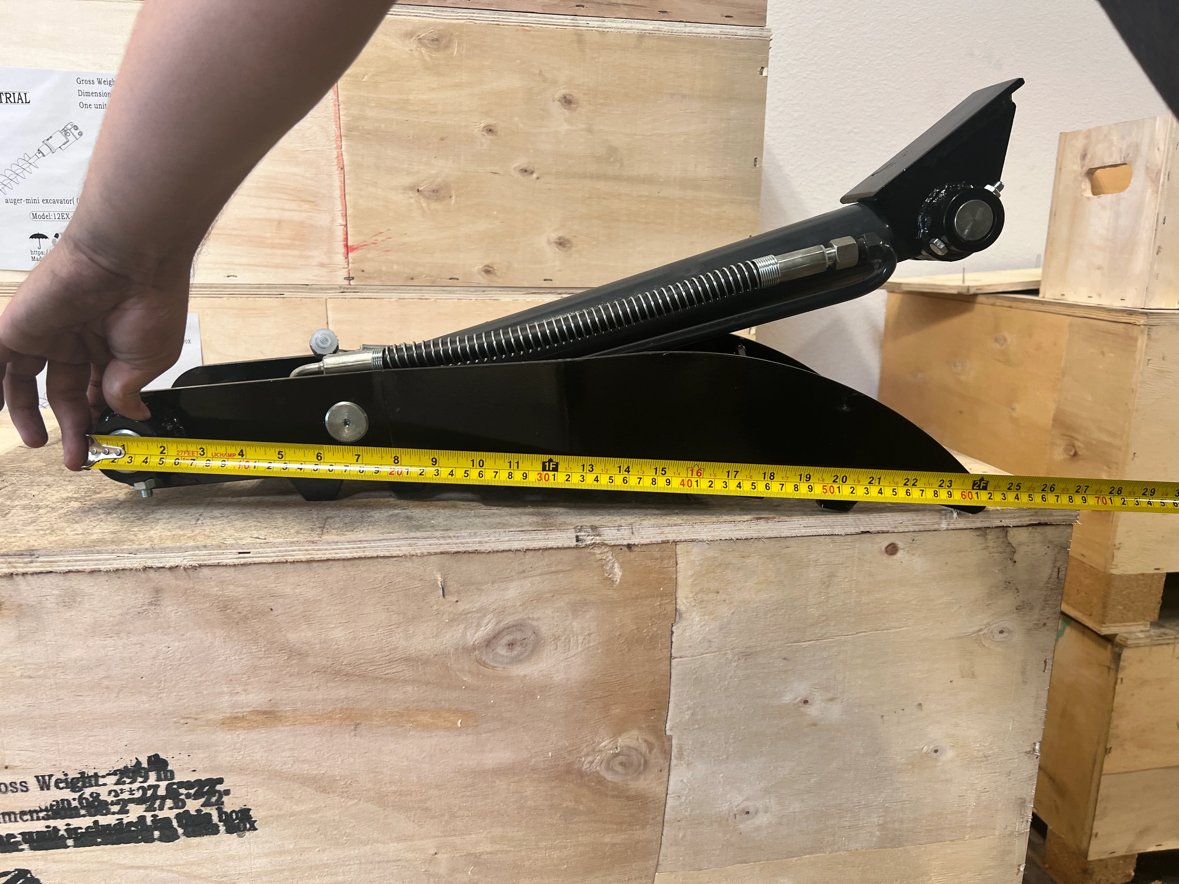 Weld-On Hydraulic Thumb for STE17SR | YYMZJ-STE25SR - Image 7